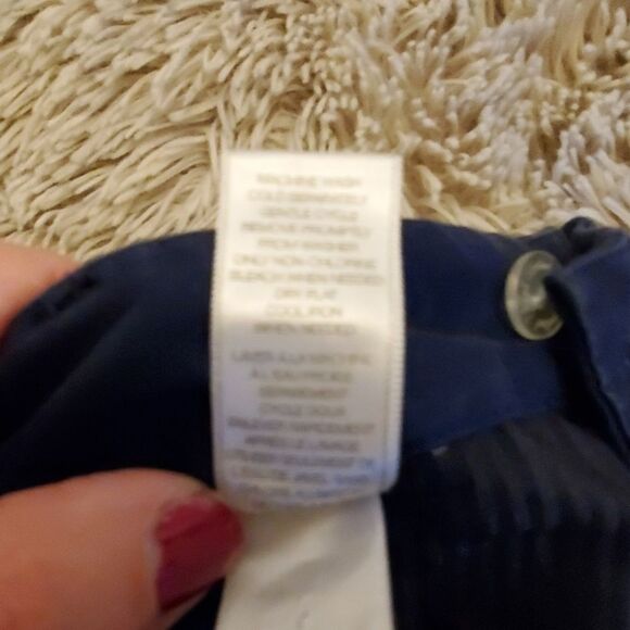 Navy blue 7 for all mankind skinny pants - Picture 4 of 8